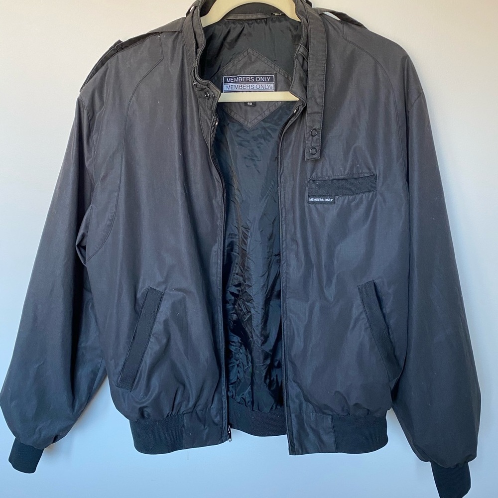 Vintage Members Only Jacket Sz. 40/SM